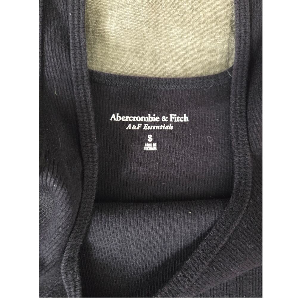 Abercrombie Essential Cropped Squareneck Rib Tank - Picture 2 of 2